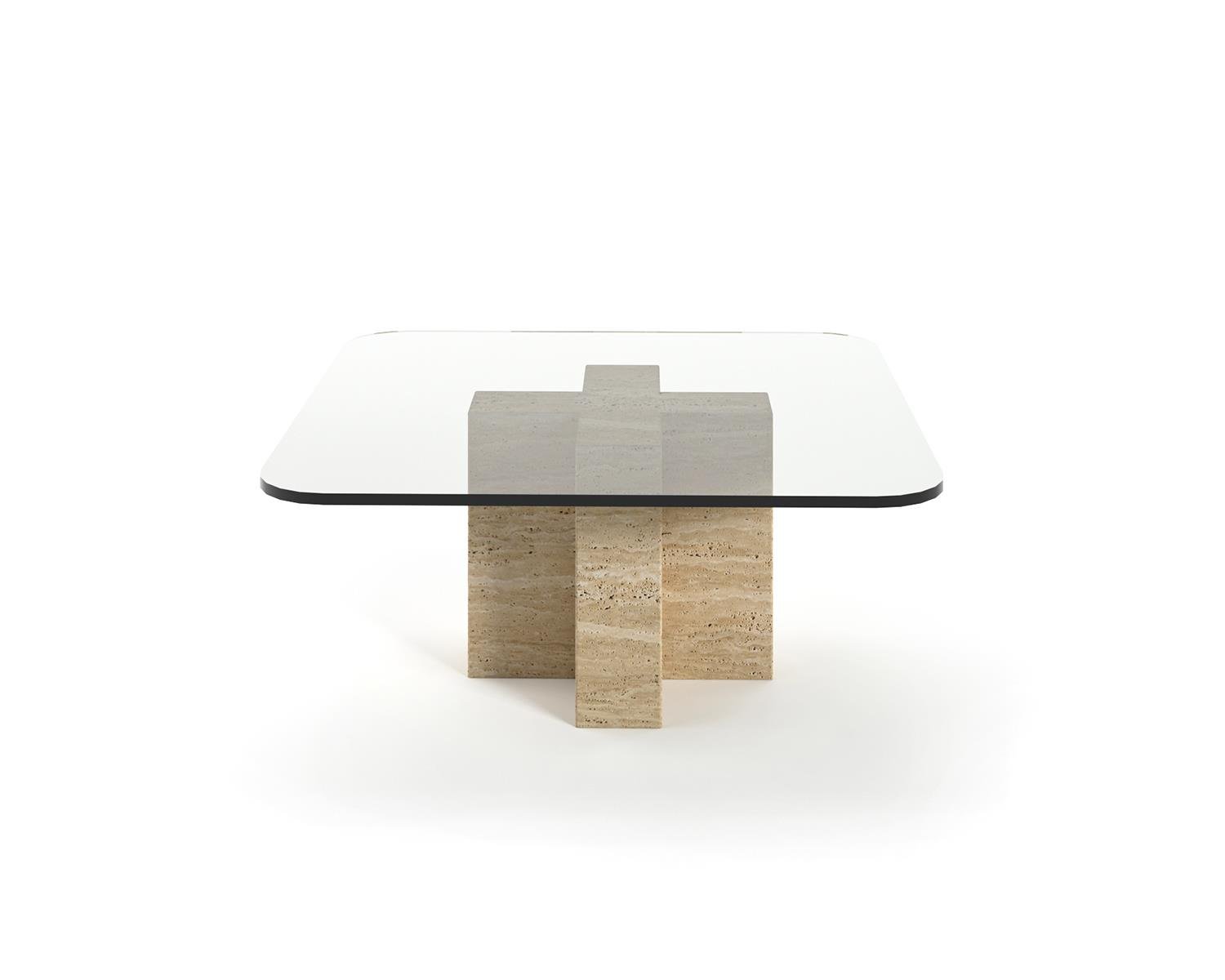 Travertine Coffee Table